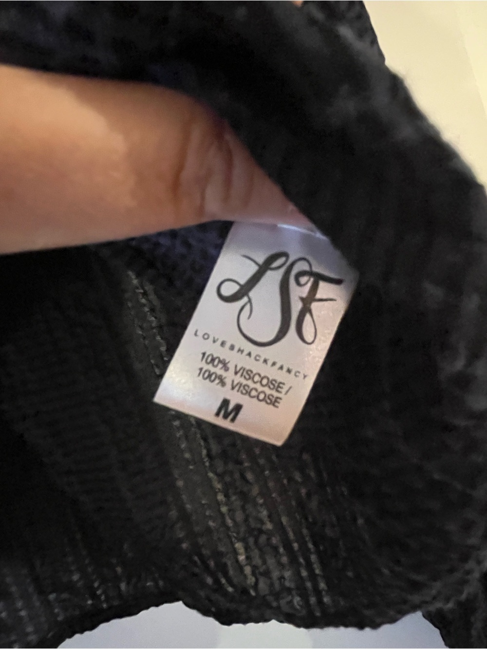 LoveShackFancy Navy Textured Ruffled Shirt - Picture 5 of 8